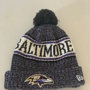 New era Baltimore ravens beanie